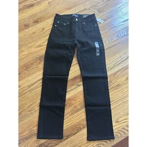 Gap Women's Classic Straight Denim Jeans Black Size 6x28R Stretch Mid Rise NWT